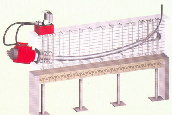 Protensão com aderência posterior