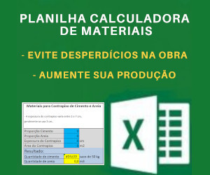 Planilha Calculadora de Materiais